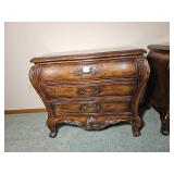 Louis XV French Provincial Nightstand pair from Hickory White Furniture