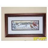 White Crimson Morning ? Frame Print from Kim Norlien