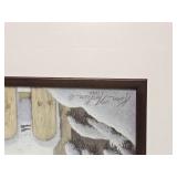 White Crimson Morning ? Frame Print from Kim Norlien