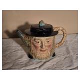 Vintage English Toby Mug with Lid - Peggotty
