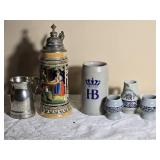 Collection of Vintage Bavarian Barware