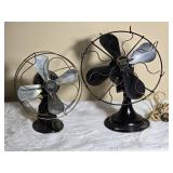 Pair of Antique Electric Desk Fans - PAR / Polar Club