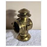 Brilliant Vintage Brass Fire Engine Oil Lamp Light - Solar