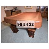 American Classics Custom Built Billiard Table with Accessories