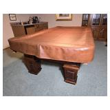 American Classics Custom Built Billiard Table with Accessories