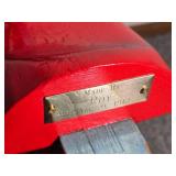 Vintage Wooden Rocking Horse with Hand Painted Details
