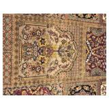 Large Persian Style Patchwork Area Rug Multi Medallion Design