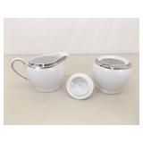 27 Piece Royal Doulton Platinum Set