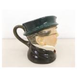 2 Royal Doulton 4" and 3.5" Toby Mugs