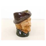 2 Royal Doulton 4" and 3.5" Toby Mugs