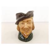 2 Royal Doulton 4" and 3.5" Toby Mugs