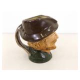 2 Royal Doulton 4" and 3.5" Toby Mugs