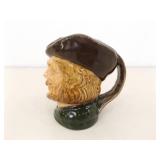2 Royal Doulton 4" and 3.5" Toby Mugs