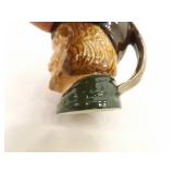 2 Royal Doulton 4" and 3.5" Toby Mugs