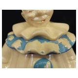 Vintage Pan American Clown Cookie Jar