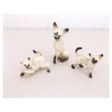 Lot of Vintage Miniature Porcelain Cat Figurines