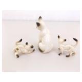 Lot of Vintage Miniature Porcelain Cat Figurines
