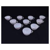 46 Piece Fire King Fleurette Set