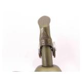 Liquor and Wine Bottle Pourers and Crystal Wine Decanter on an Anheuser-Busch Tray
