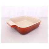 Lot of Le Creuset, Drescoware, and Dru Holland Enamel, Cast Iron, and Stoneware