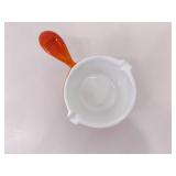 Lot of Le Creuset, Drescoware, and Dru Holland Enamel, Cast Iron, and Stoneware