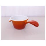 Lot of Le Creuset, Drescoware, and Dru Holland Enamel, Cast Iron, and Stoneware