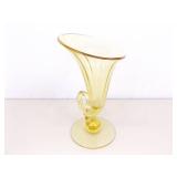 Cambridge Mandarin Gold Cornucopia 10" Vase