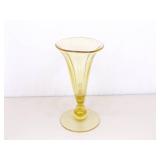 Cambridge Mandarin Gold Cornucopia 10" Vase