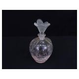 4 Crystal and Glass Perfume Bottles