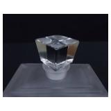 4 Crystal and Glass Perfume Bottles