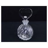 4 Crystal and Glass Perfume Bottles