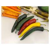 Large Lot of Prop Vegetables and Prop Breads