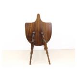 Vintage Wood Sewing Floor Caddy