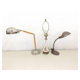 Vintage WORKING Desk etc. Lamps