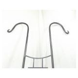 Achla Designs 83.5" (90" total) Double Pole Plant Trellis and Another Iron 69" (83" Total) One