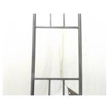Achla Designs 83.5" (90" total) Double Pole Plant Trellis and Another Iron 69" (83" Total) One