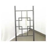 Achla Designs 83.5" (90" total) Double Pole Plant Trellis and Another Iron 69" (83" Total) One