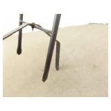 Achla Designs 83.5" (90" total) Double Pole Plant Trellis and Another Iron 69" (83" Total) One