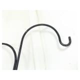 Achla Designs 83.5" (90" total) Double Pole Plant Trellis and Another Iron 69" (83" Total) One