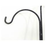 Achla Designs 83.5" (90" total) Double Pole Plant Trellis and Another Iron 69" (83" Total) One