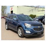 2016 CHEVROLET EQUINOX LT *All Wheel Drive* (NO RESERVE)