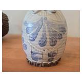 Vintage 1975 Hamilton Coin Bank (Signed) - Cat theme Clay Pottery