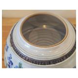 Lidded Jar (Signed) by Hamilton (2007) - Clay Pottery - titled  Blueberries ! Childrens