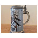 9" Beer Stein - Prussian Eagle by Mettlach Villeray & Boch (Early 20th Century) (Germany) #2075