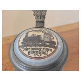 9" Beer Stein - Prussian Eagle by Mettlach Villeray & Boch (Early 20th Century) (Germany) #2075