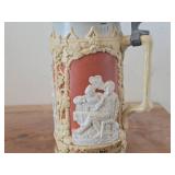 Vintage 8" Limited Edition Beer Stein by Mettlach Villeray & Boch (Germany) #1005