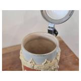 Vintage 8" Limited Edition Beer Stein by Mettlach Villeray & Boch (Germany) #1005