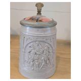 Vintage 6 1/2" Pottery Beer Stein (Germany)