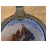 Vintage 6 1/2" Pottery Beer Stein (Germany)
