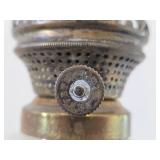 Vintage 22" Kerosene Oil Table Lamp